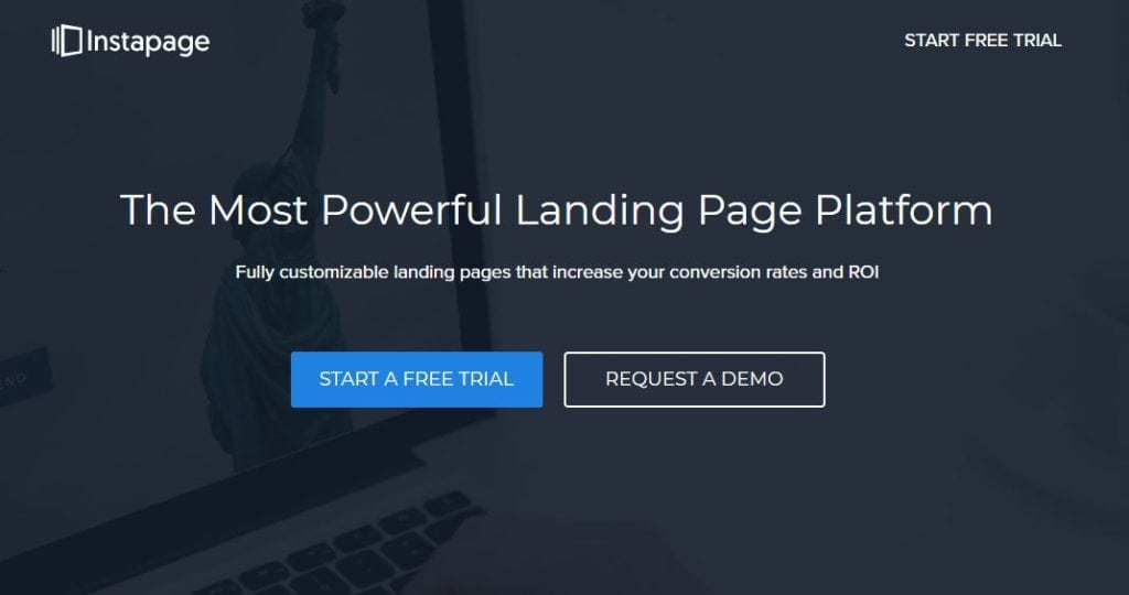 Instapage Landing Page Creator